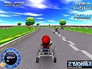 Mario cart 3D kocsis játékok